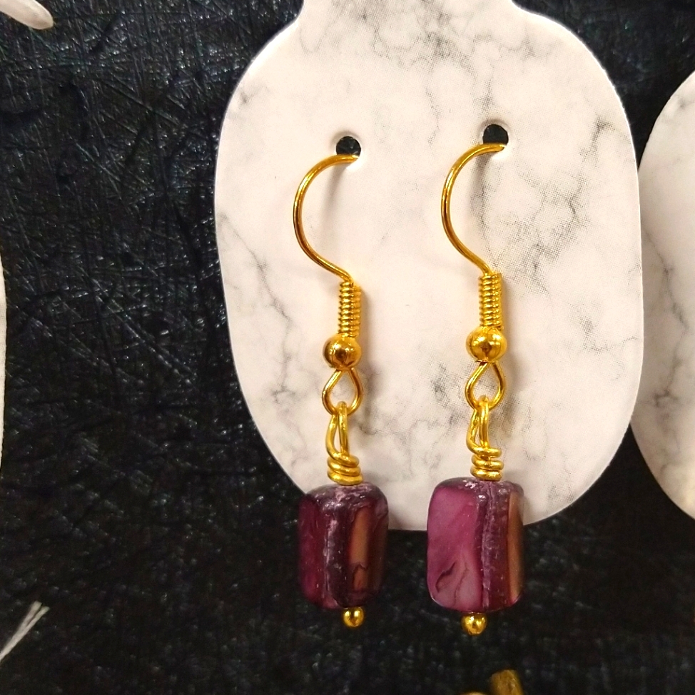 Shell Chunk Earrings